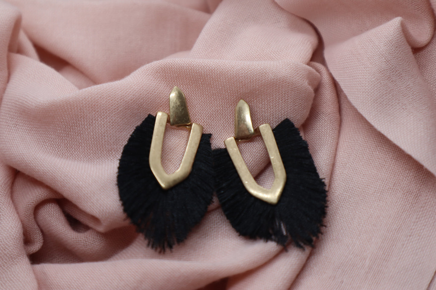 Black & Gold Feather