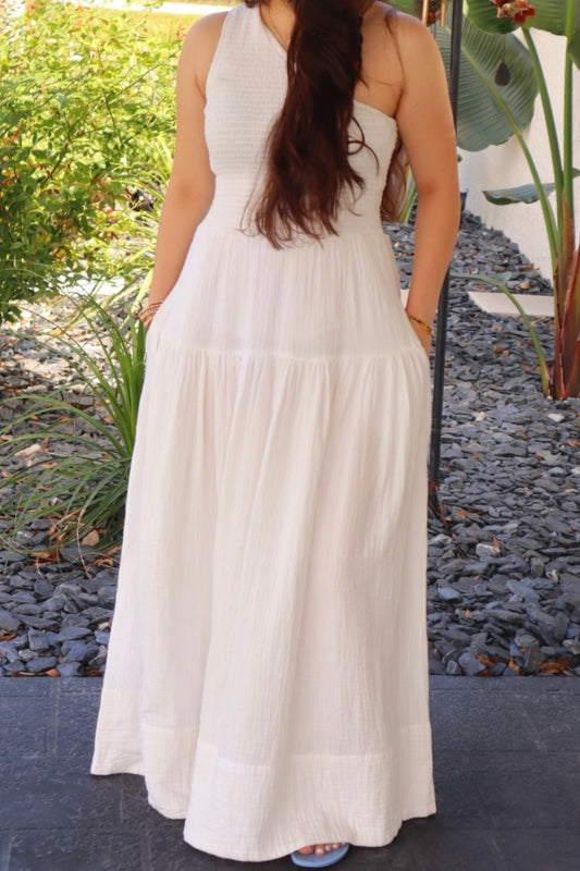 Off the Shoulder Flowy Dress