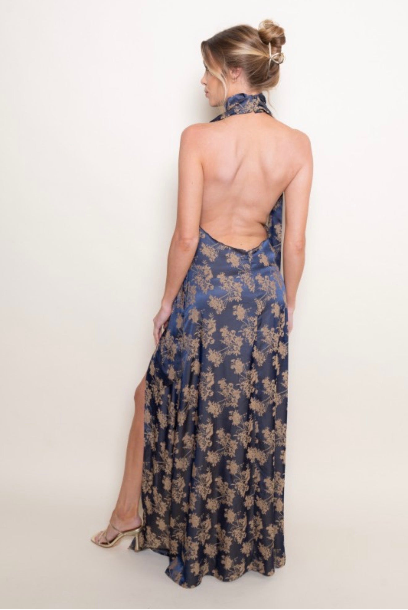 Halter Backless Dress