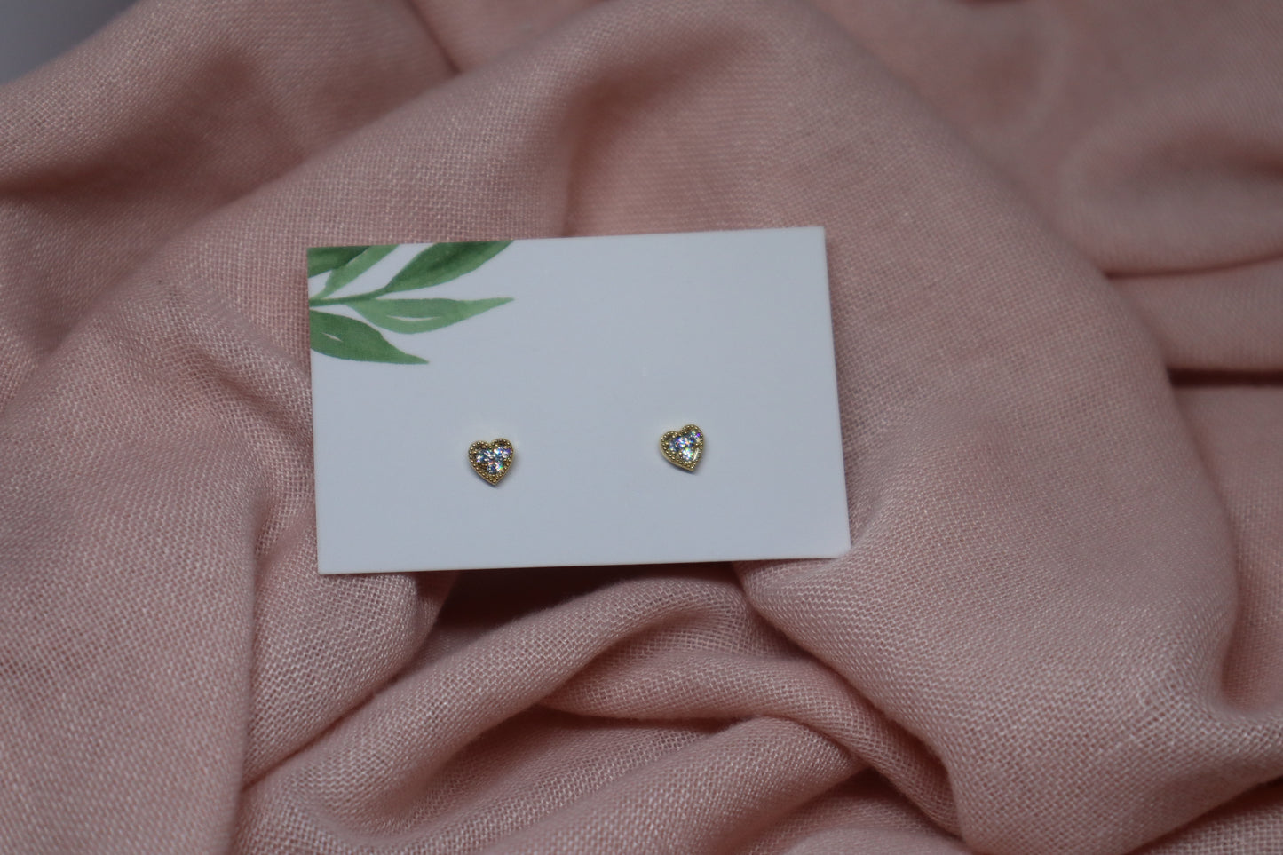 Heart Studs