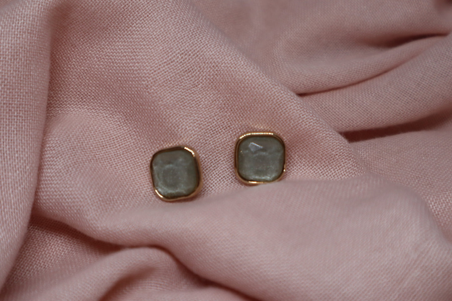 Laura Square Studs
