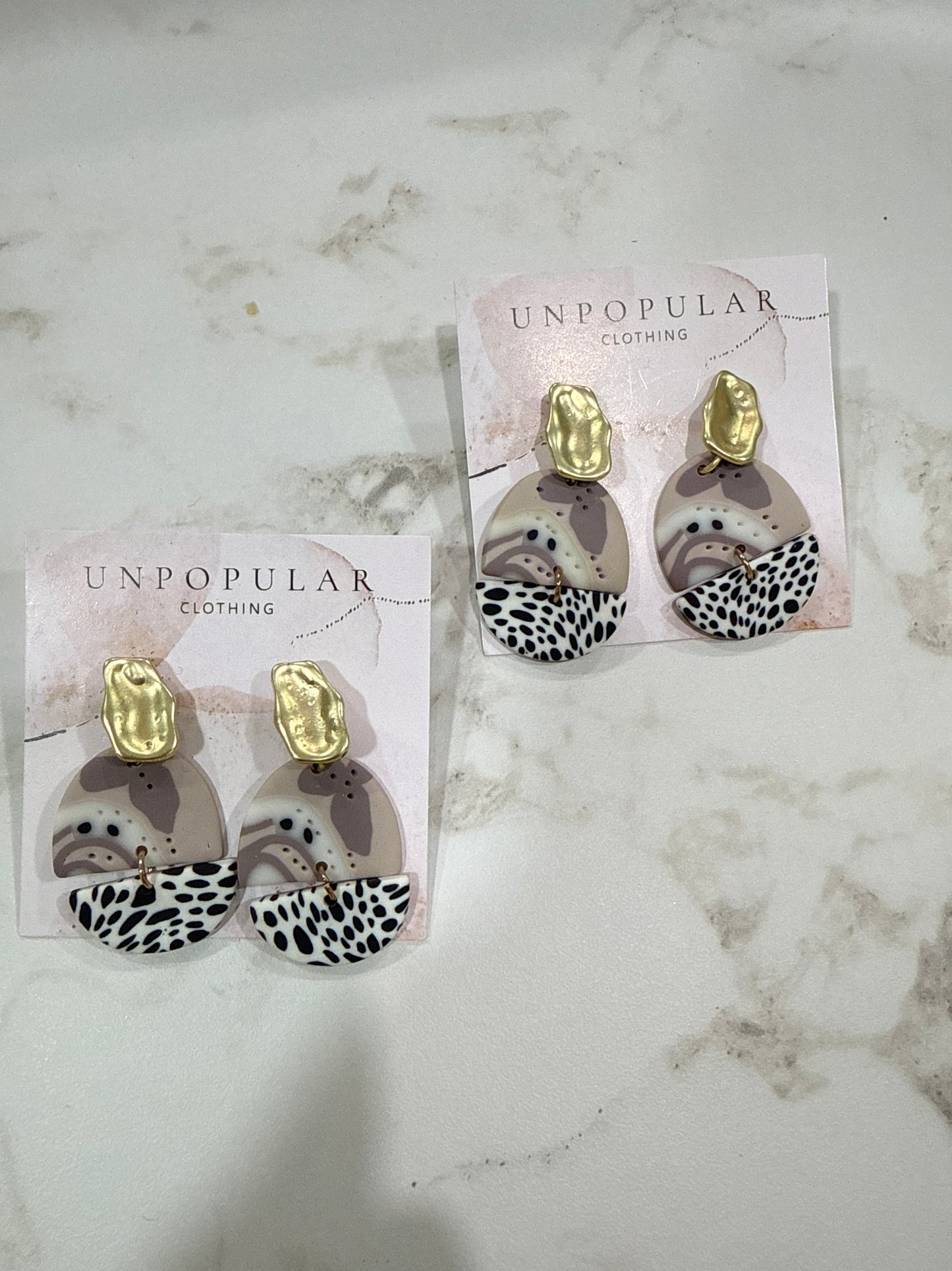 Speckled Earrings
