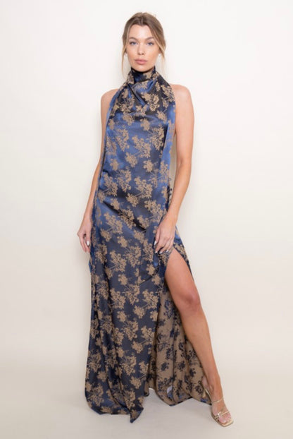 Halter Backless Dress