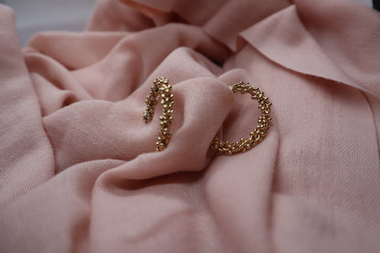 Ball Twisted Hoops