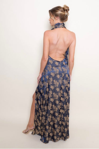 Halter Backless Dress