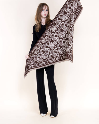 Paisley Triangle Scarf