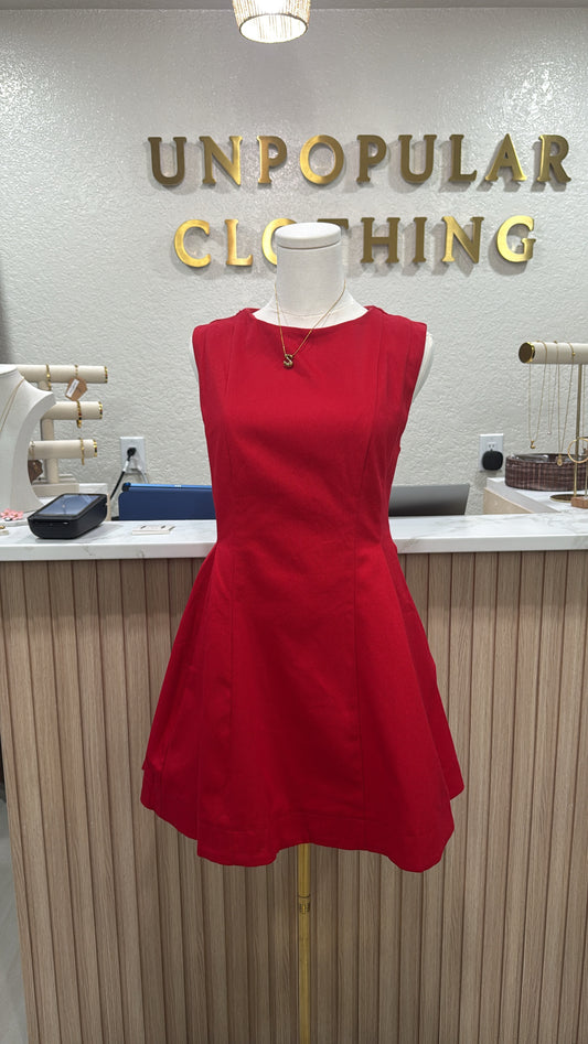 Voluminous Sleeveless Dress