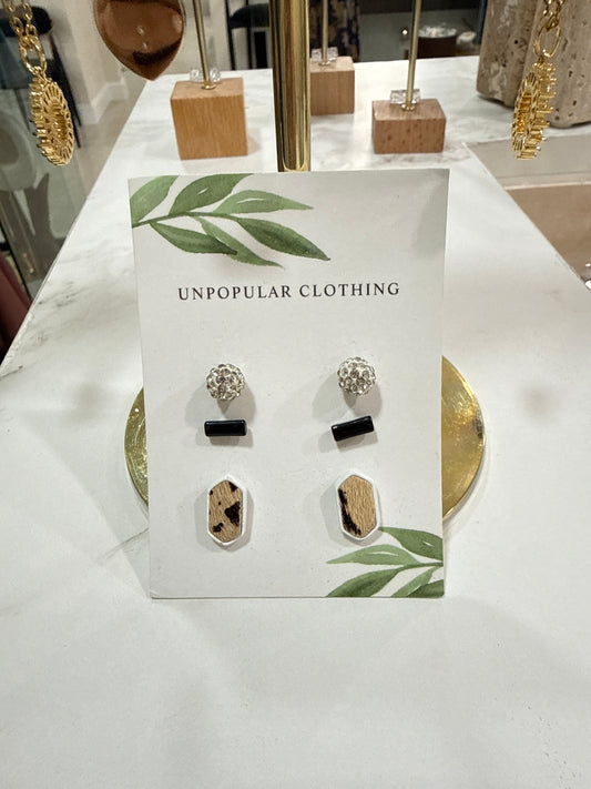 Cow Hide Studs