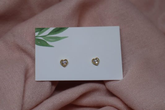 Heart Studs