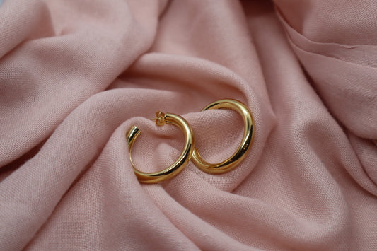 Chunky Medium Hoops