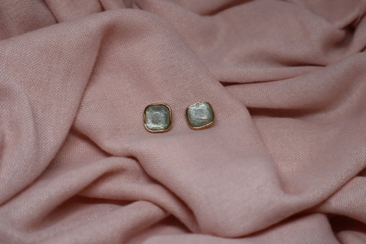 Laura Square Studs