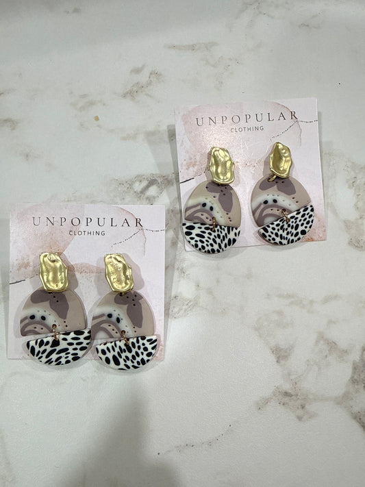 Speckled Earrings