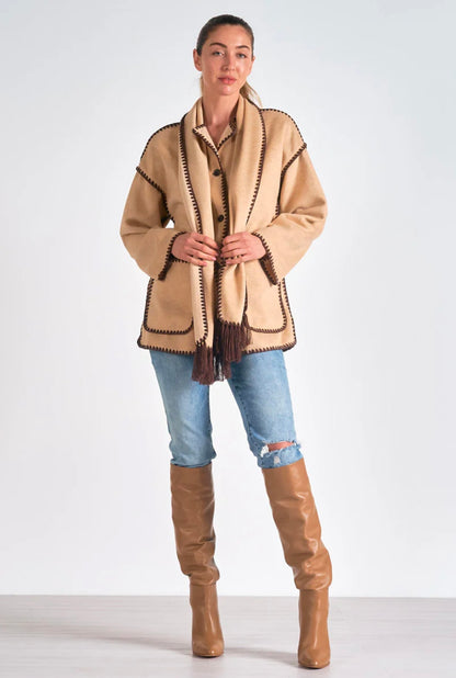 Olivia Scarf Jacket