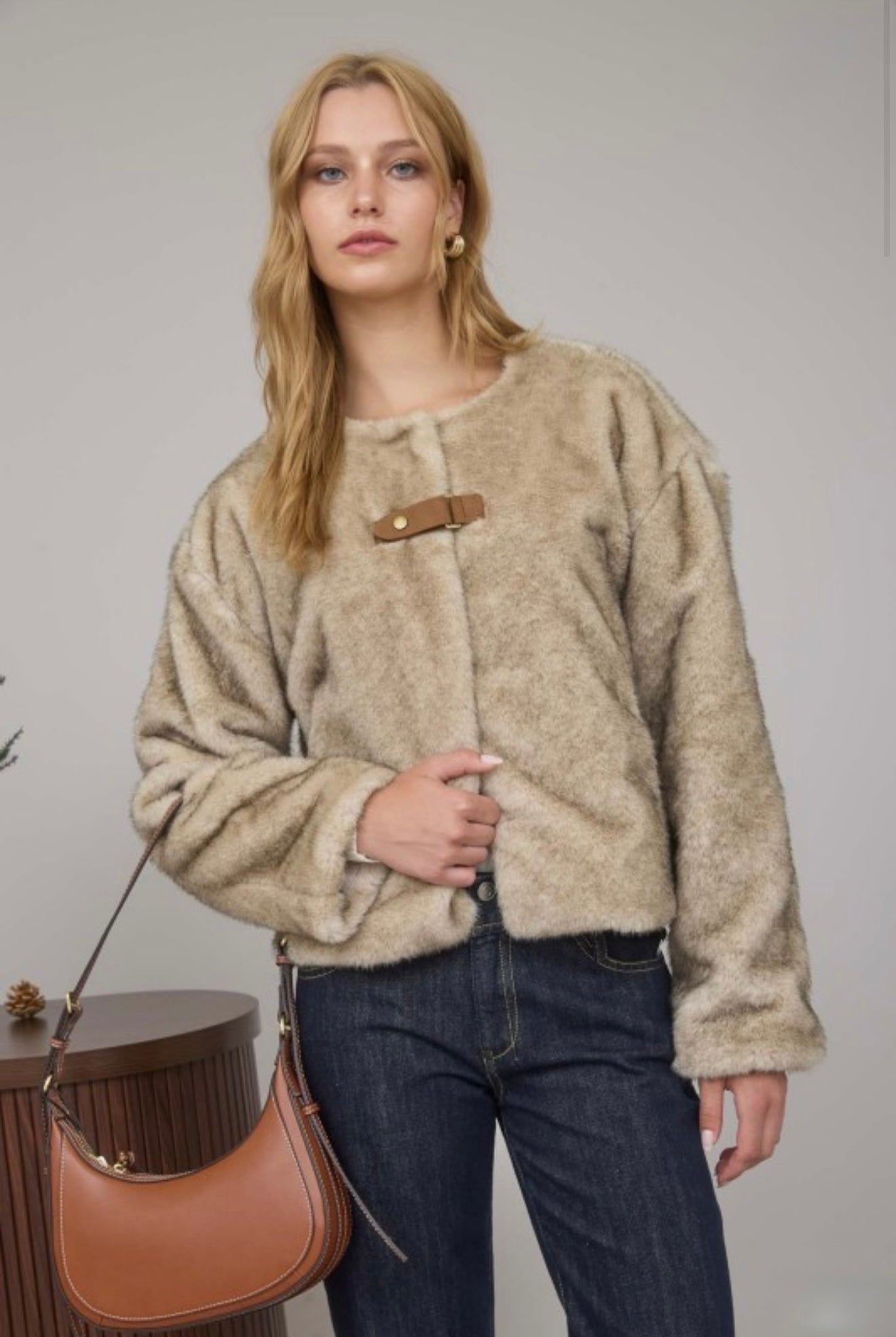 Faux Fur Coat