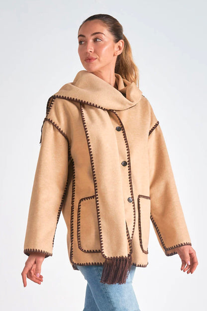 Olivia Scarf Jacket