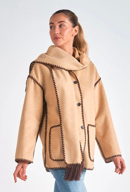 Olivia Scarf Jacket