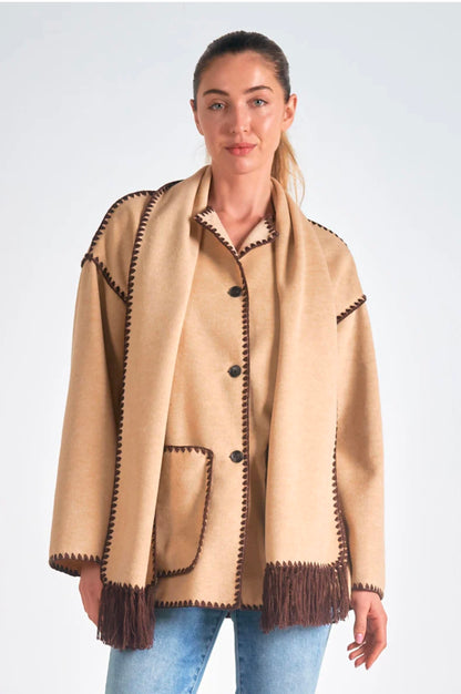Olivia Scarf Jacket