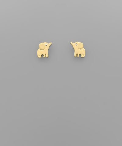 Mini Elephant Studs