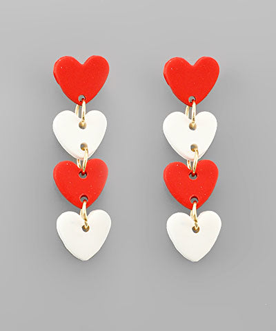 Candy Heart Earrings