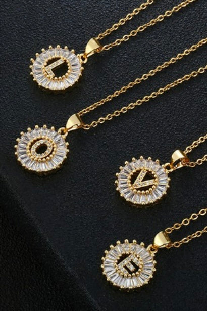 Initial Necklaces