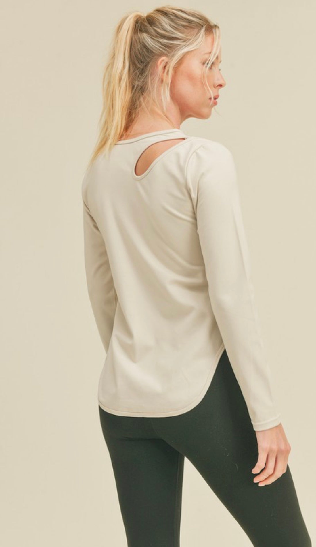 Asymmetrical Long Sleeve Top