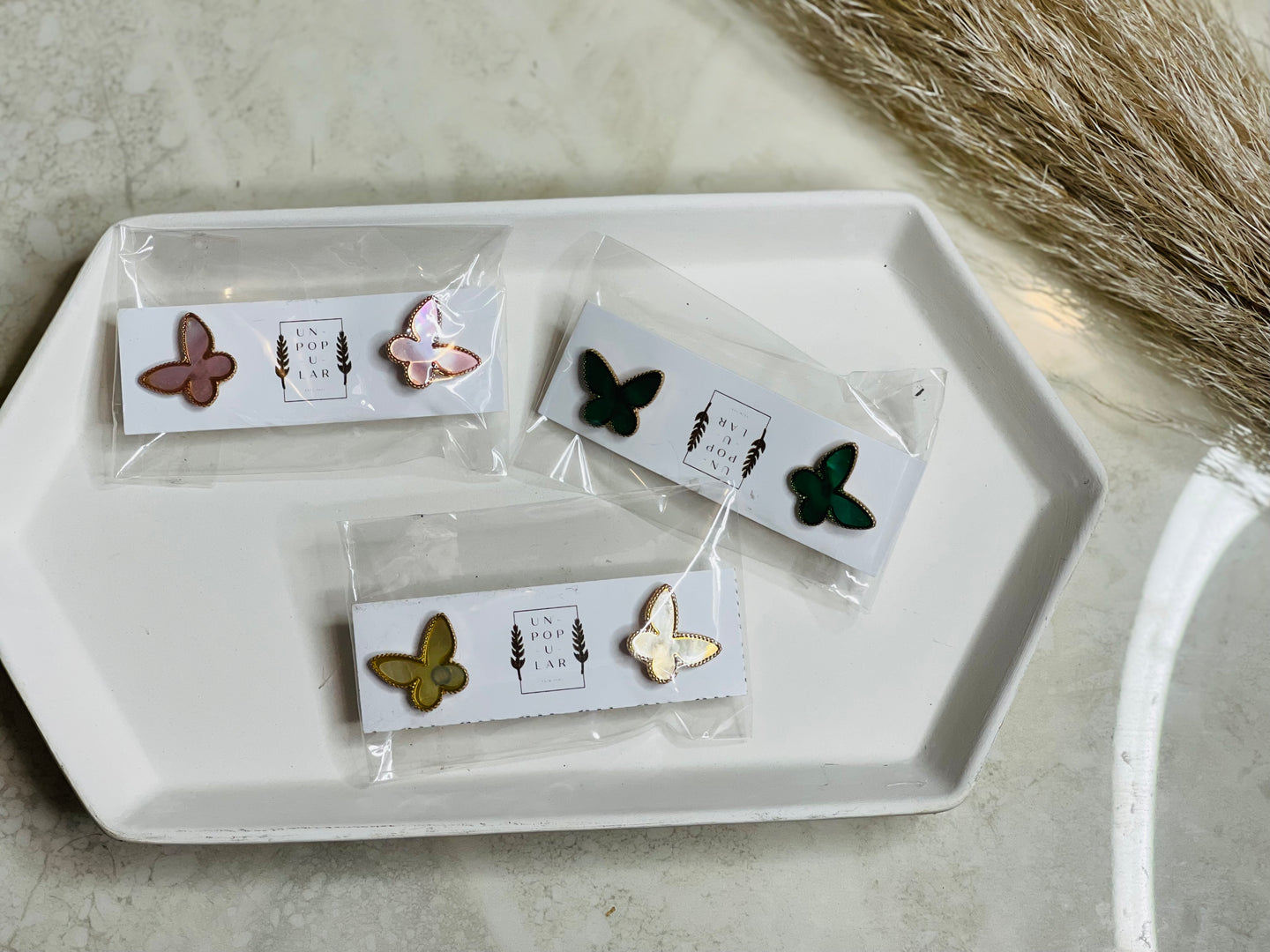 Mary Butterfly Studs